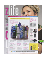 toppik hair building fibers featured in z life magazine