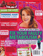 toppik featured in first for women magazine
